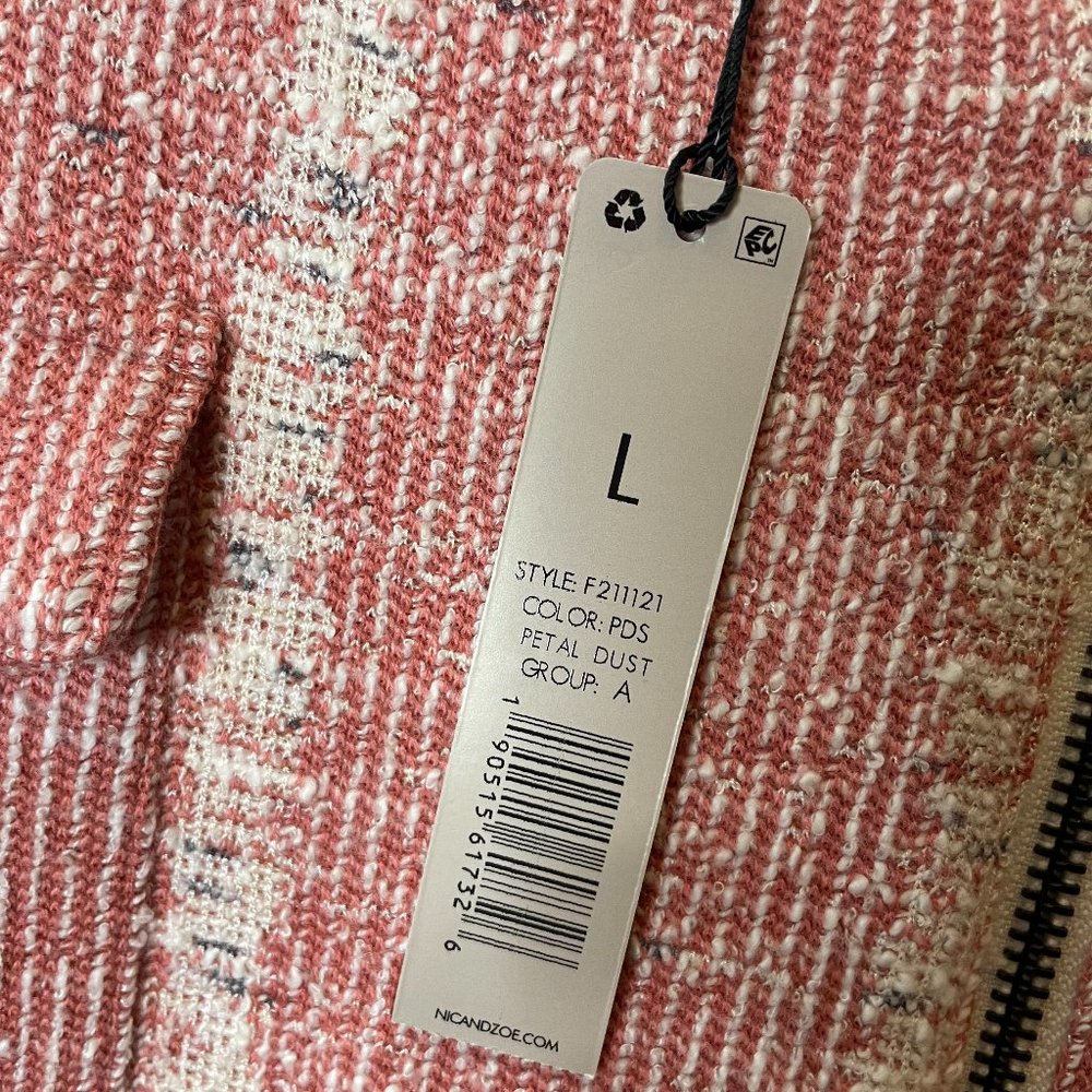 NIC+ZOE Petal Sunset Jacket Large NWT - Picture 5 of 15